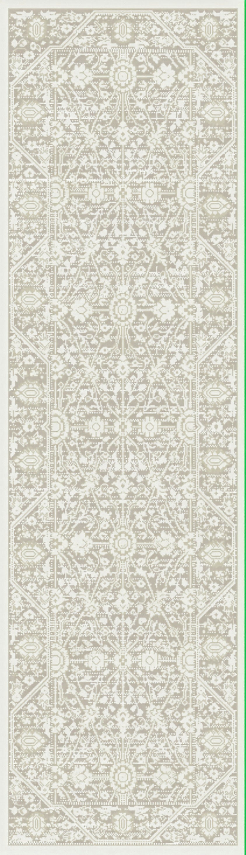 Dekor DEK03 Ivory Beige Rug - Runner