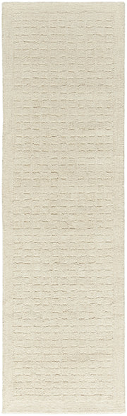 Pure Grids PGR01 Ivory Beige Rug - Runner