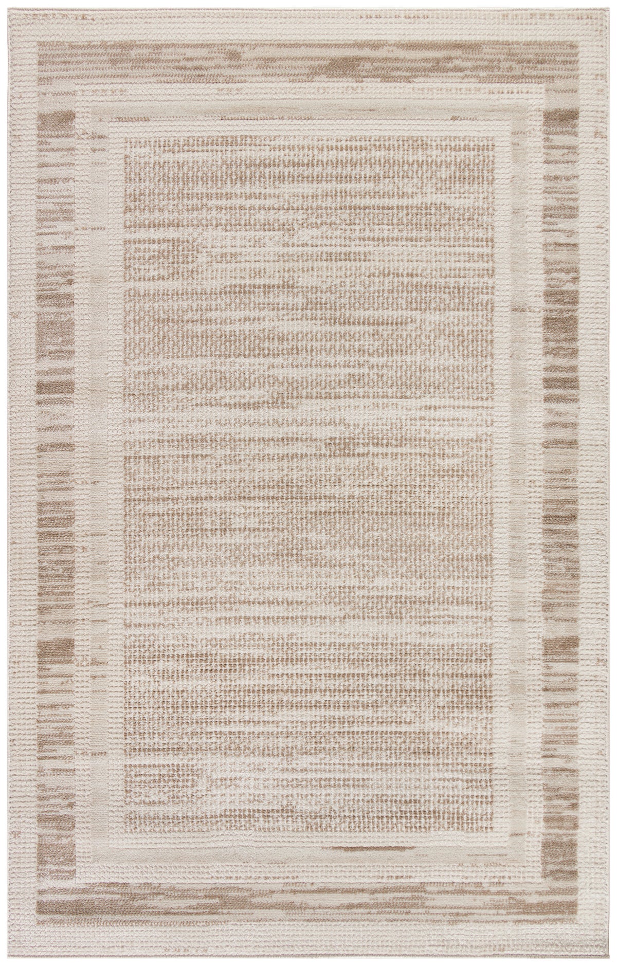 Serenity Home SRH07 Mocha Ivory Rug - Rectangle