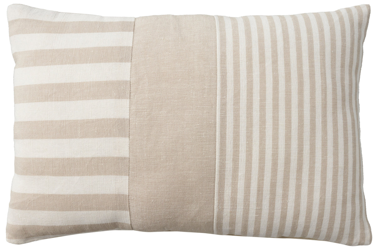 Lifestyle SH501 Beige 14" x 20" Throw Pillows