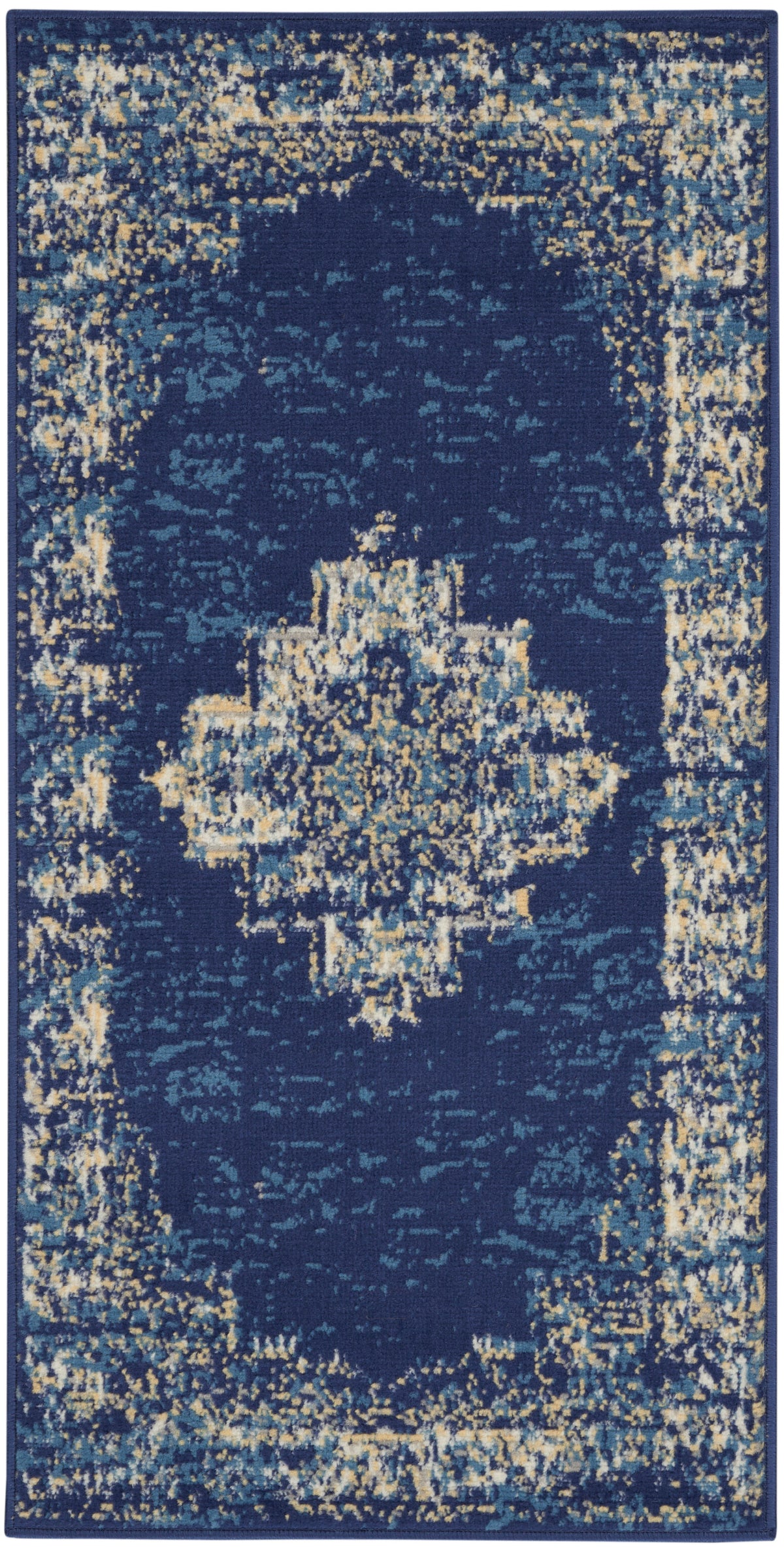 Grafix GRF14 Navy Blue Rug - Rectangle