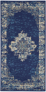 Grafix GRF14 Navy Blue Rug - Rectangle