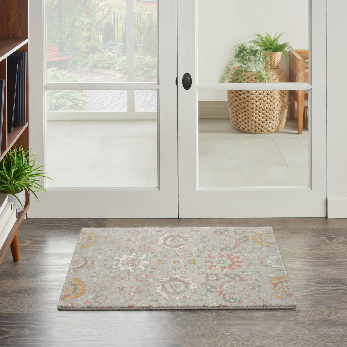 Twilight TWI13 Grey Multicolor Rug - room scene
