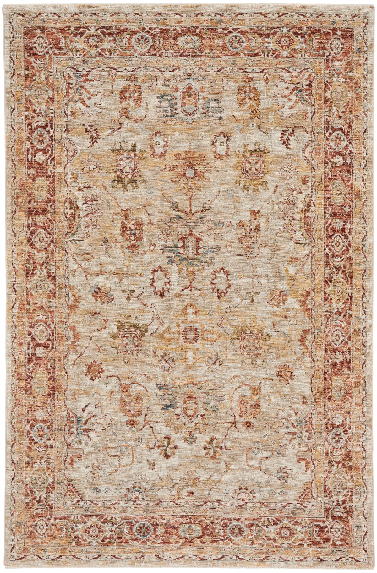 Sahar SHR02 Ivory Rug - Rectangle