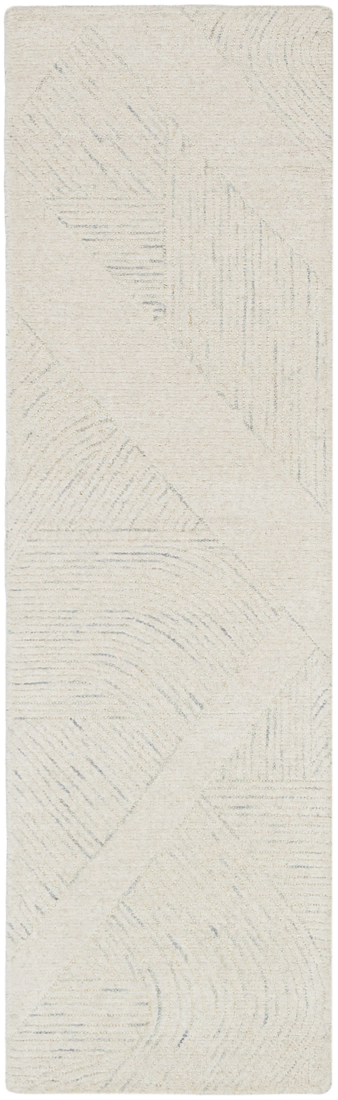 Pure Patterns PRN01 Ivory Grey Rug - Runner