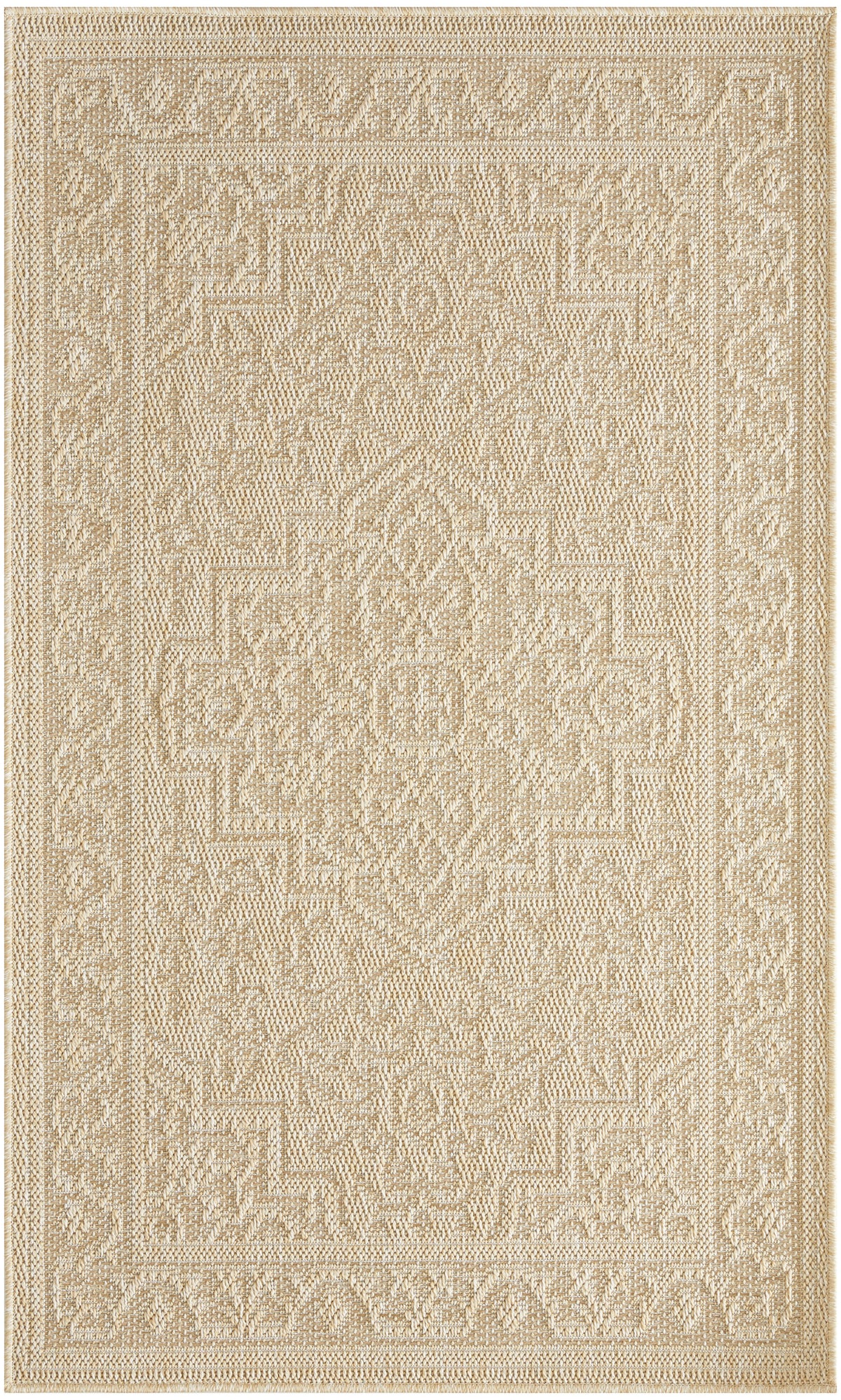 Tulum TLM05 Cream Rug - Rectangle