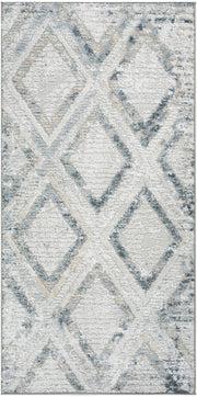 Dekor DEK05 Grey Navy Rug - Rectangle