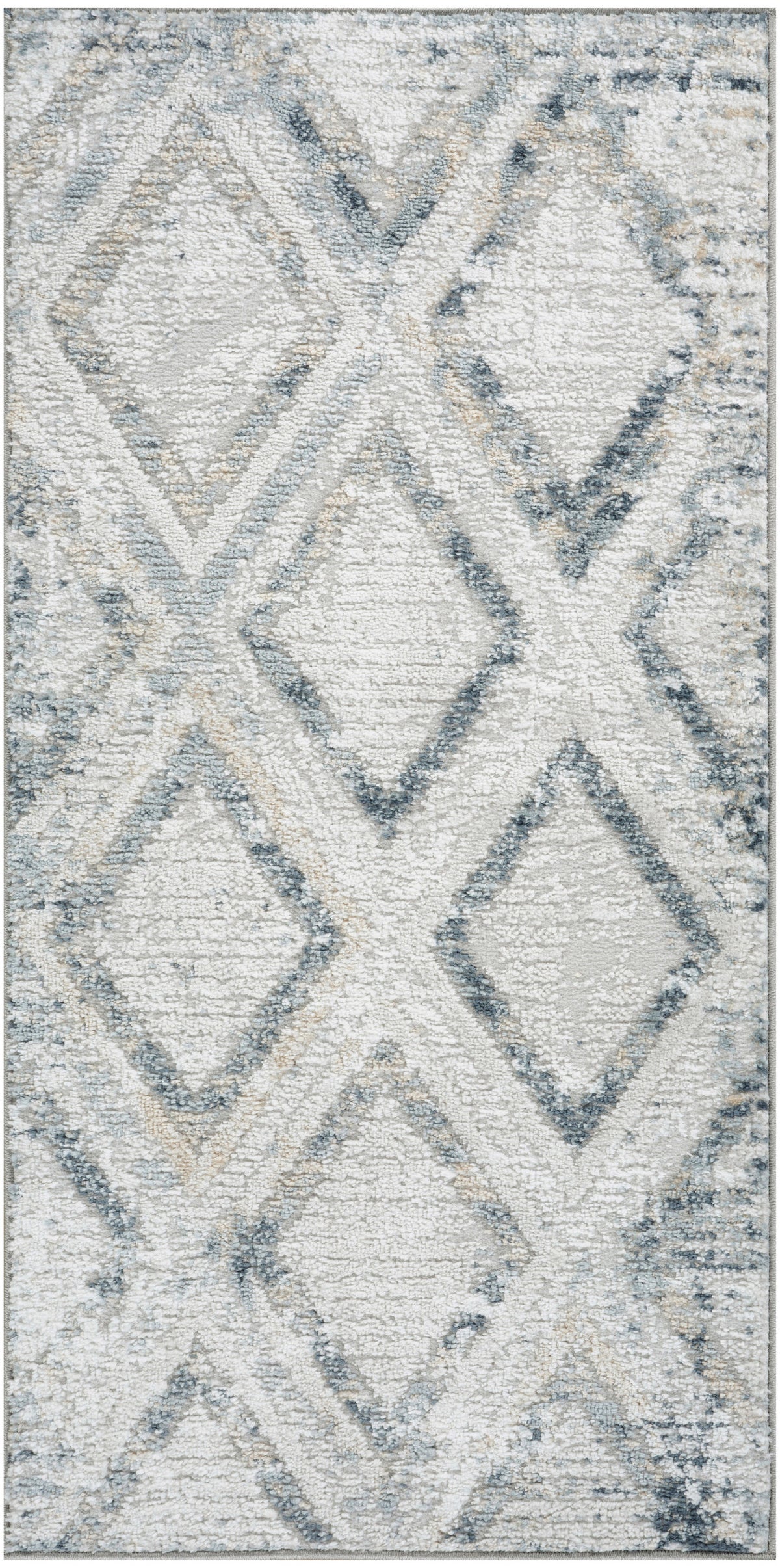 Dekor DEK05 Grey Navy Rug - Rectangle