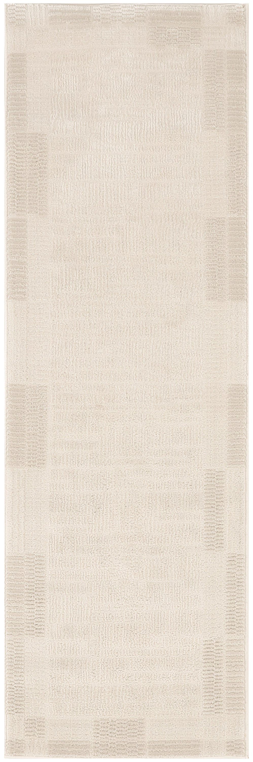 Nordic NRC07 Ivory Grey Rug - Runner
