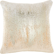 Sofia PN506 Beige 18" X 18" Throw Pillows