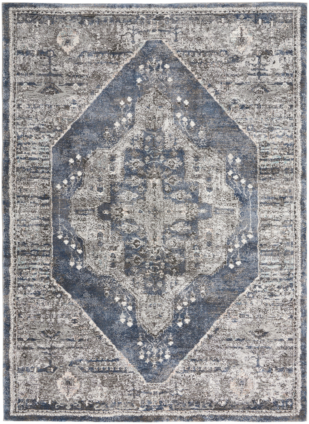 American Manor AMR02 Blue Rug - Rectangle