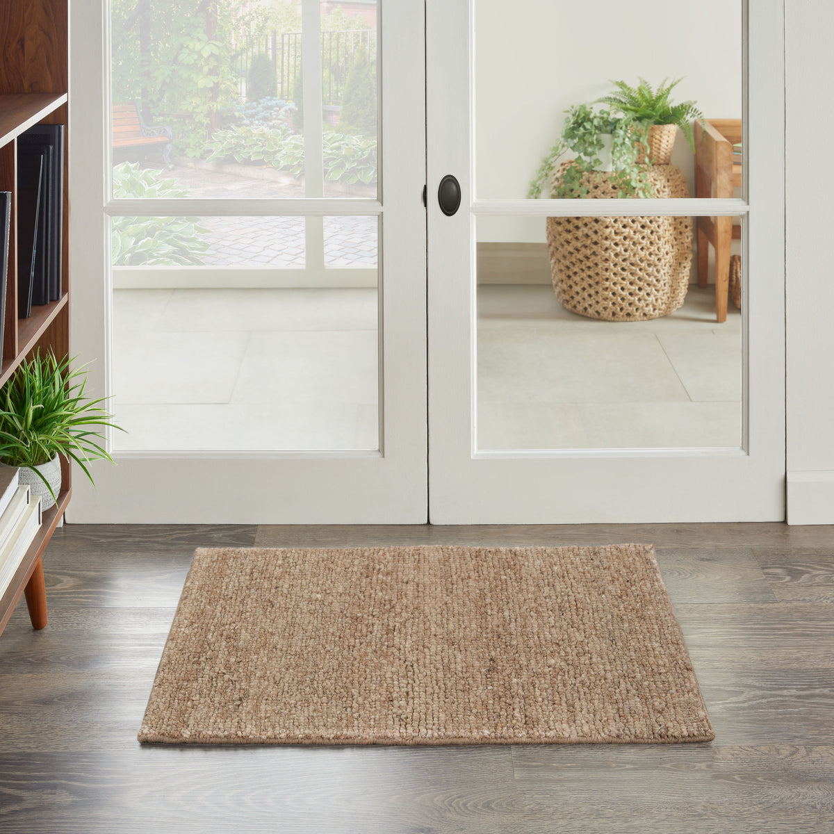 Alanna ALN01 Beige Rug - room scene
