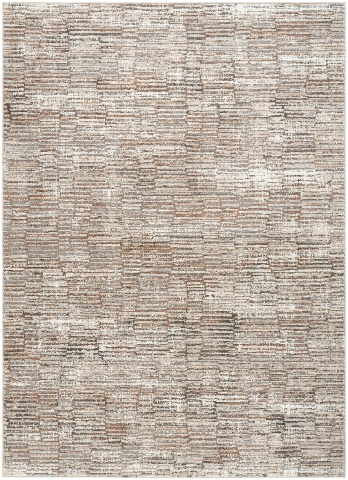 Sustainable Trends SUT06 Ivory Mocha Rug - Rectangle