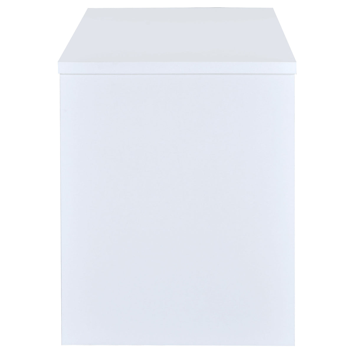 Irving 47-inch 2-drawer Office Computer Desk - White