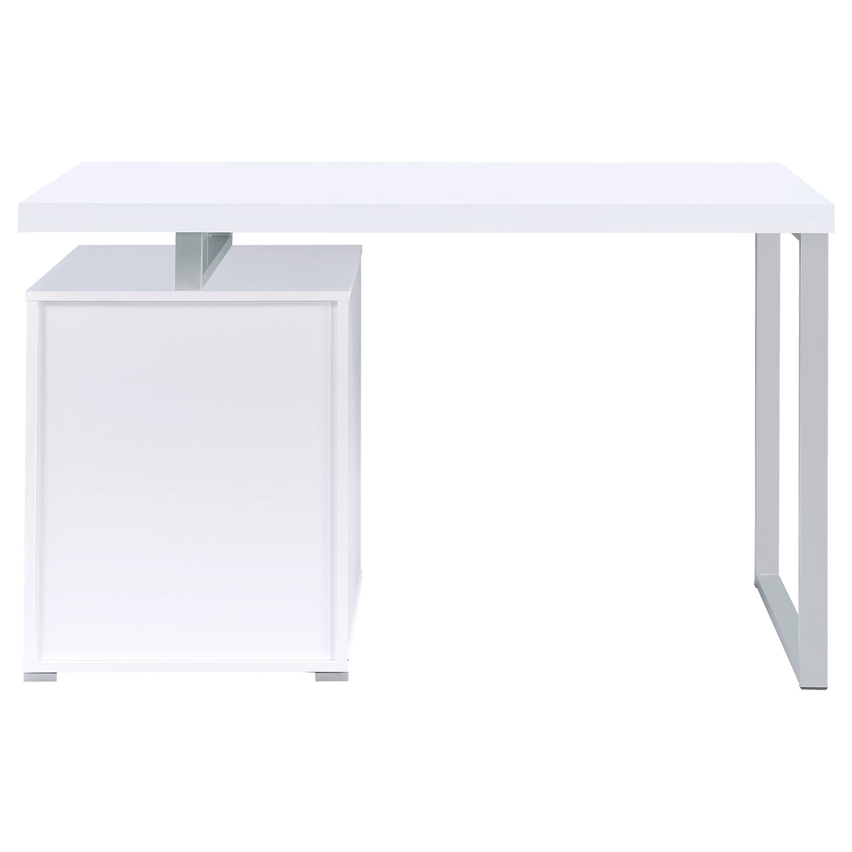 Brennan 47-inch 3-drawer Office Computer Desk - White