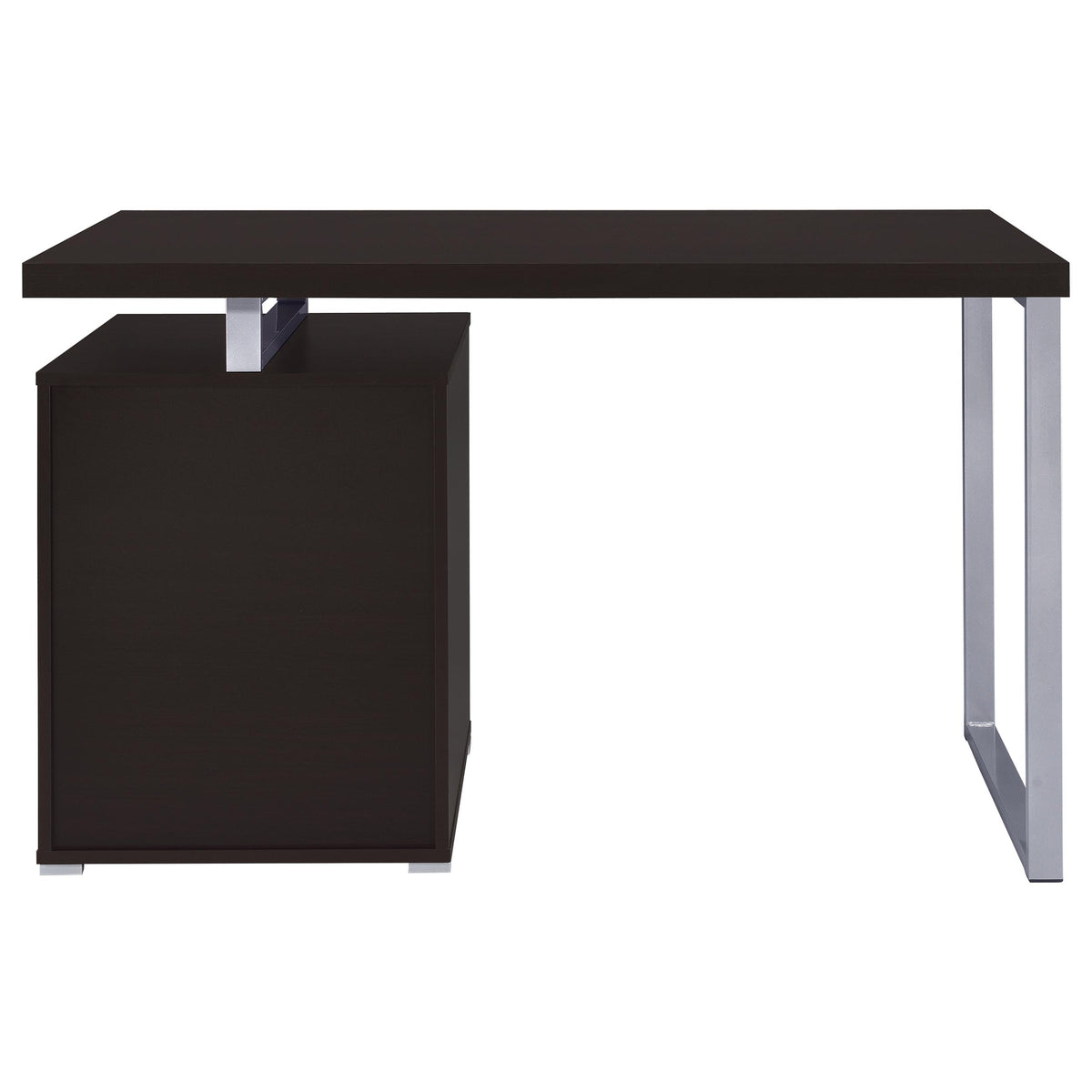 Brennan 47-inch 3-drawer Office Computer Desk - Cappuccino