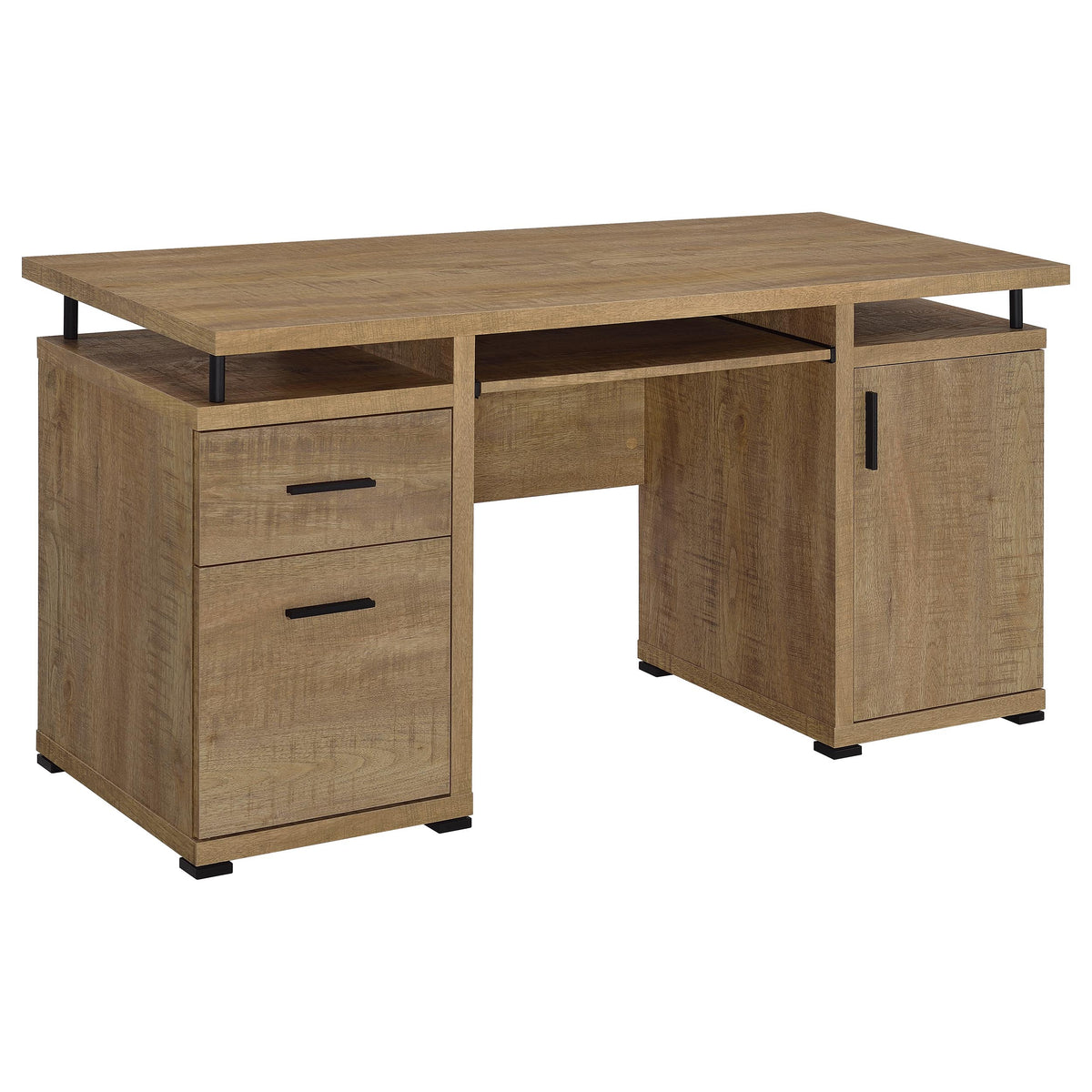 Tracy 55-inch 2-drawer Office Computer Desk - Mango