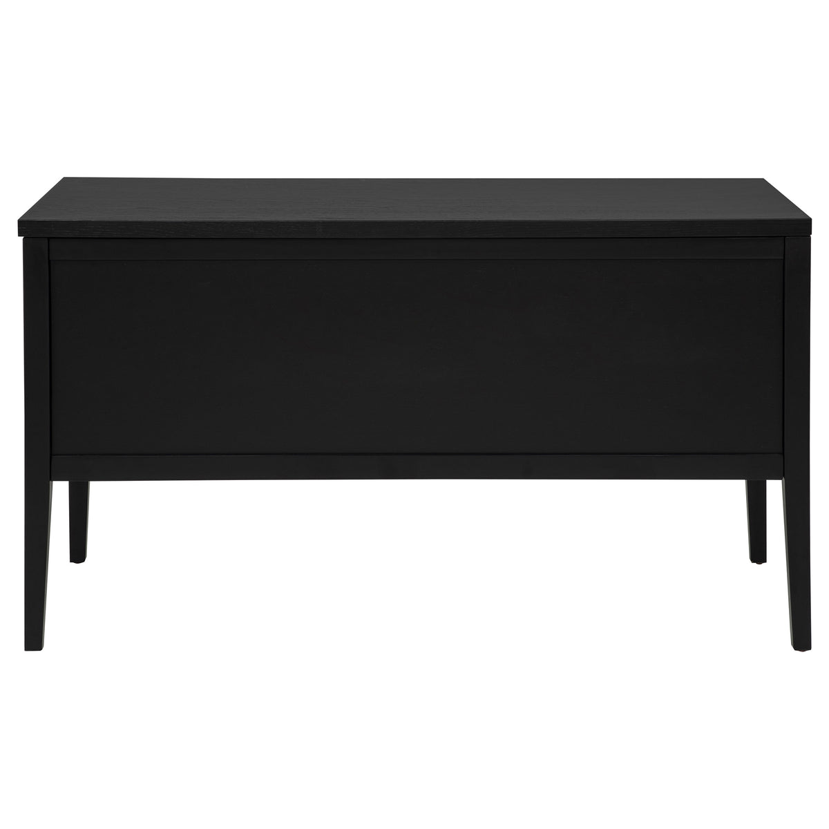 Graham 4-Drawer Lift-Top Computer Desk - Black