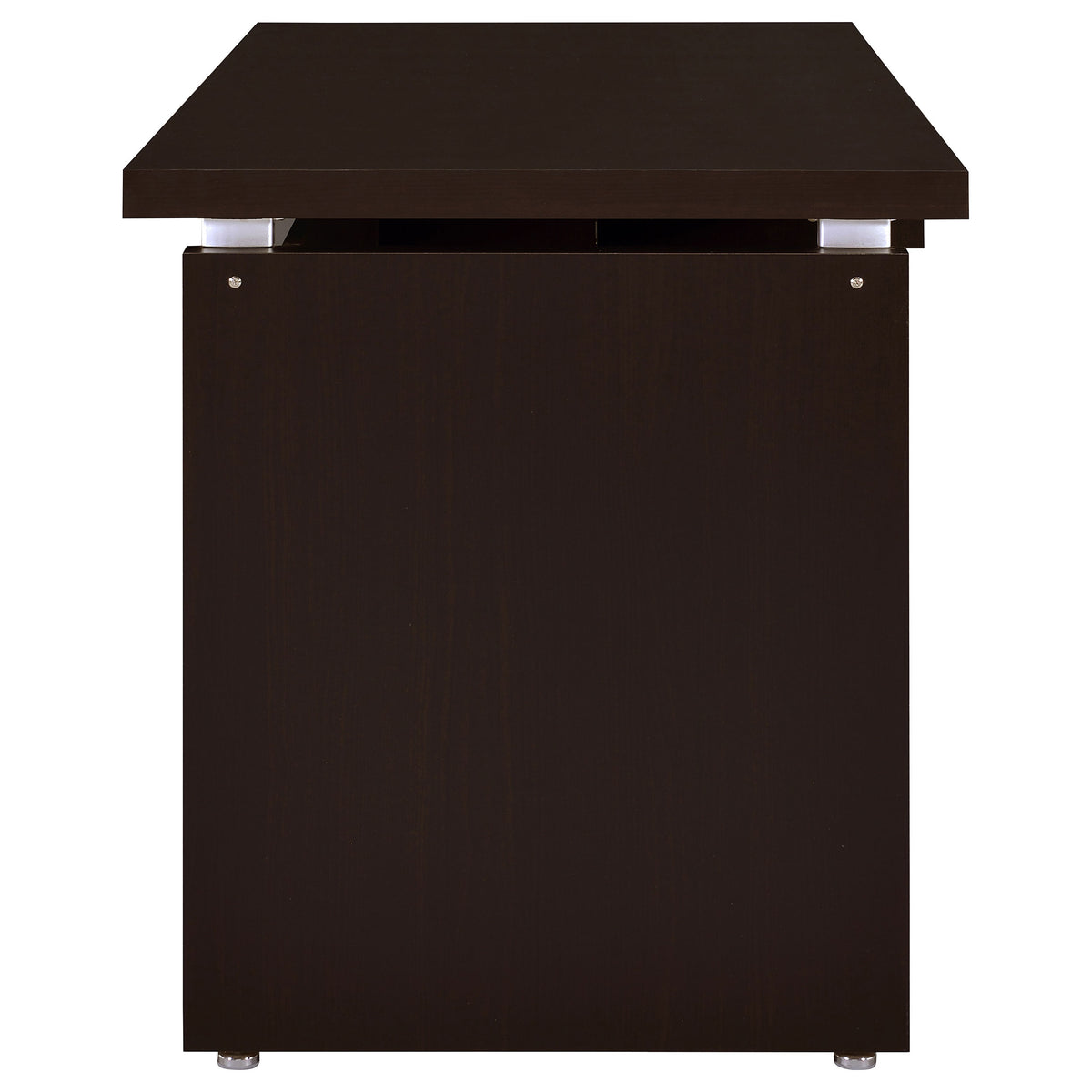Skylar Computer Desk Cappuccino - 55-inch with Keyboard Drawer