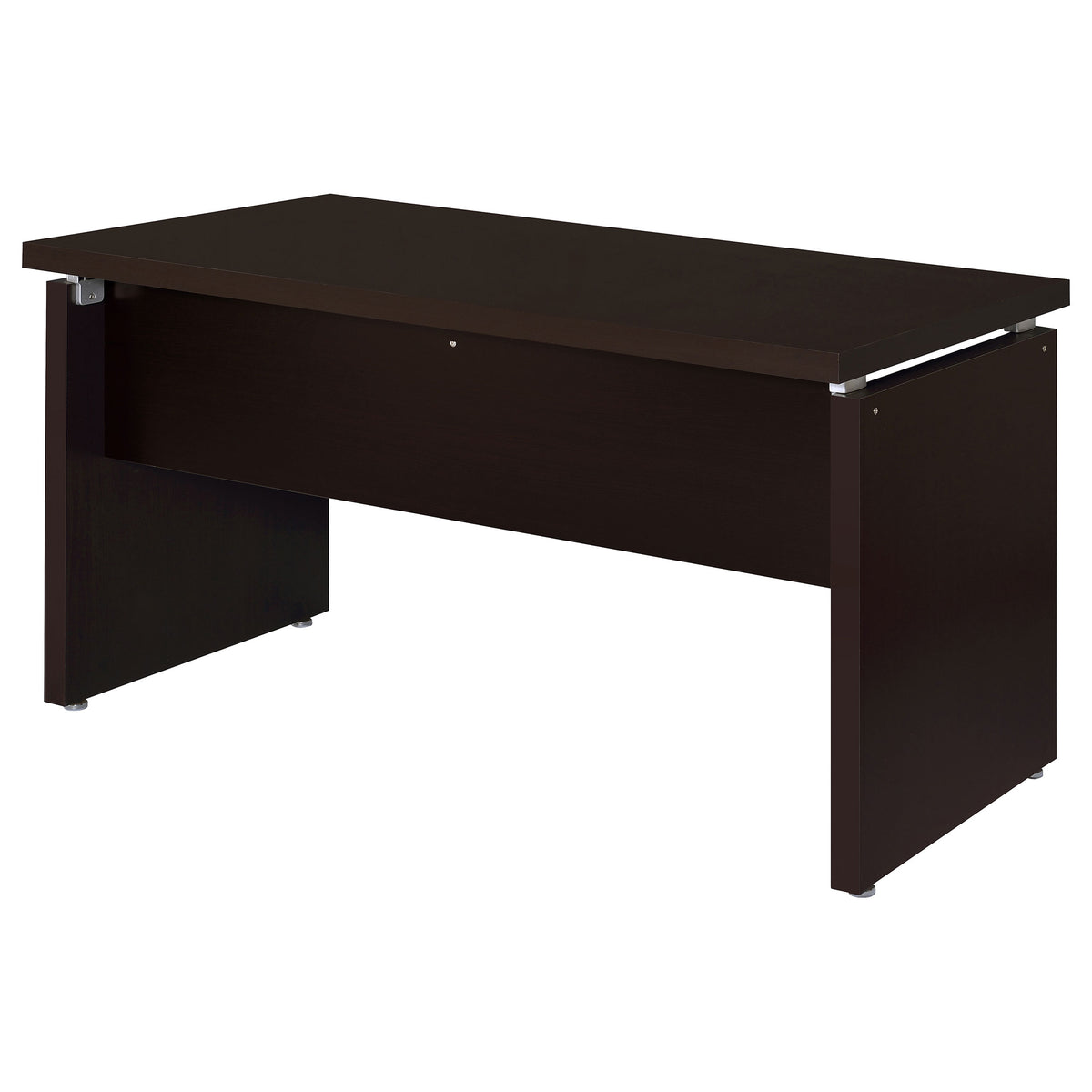 Skylar Computer Desk Cappuccino - 55-inch with Keyboard Drawer