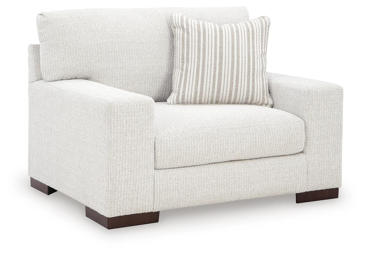 Hartside Chair and a Half Chenille Next-Gen Nuvella™ Performance Fabric
