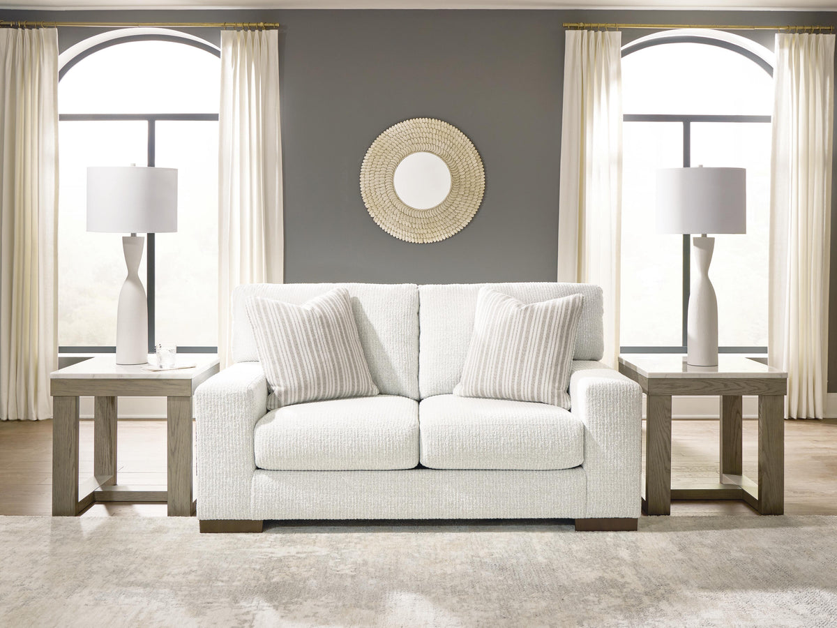 Hartside Loveseat Chenille Next-Gen Nuvella™ Performance Fabric