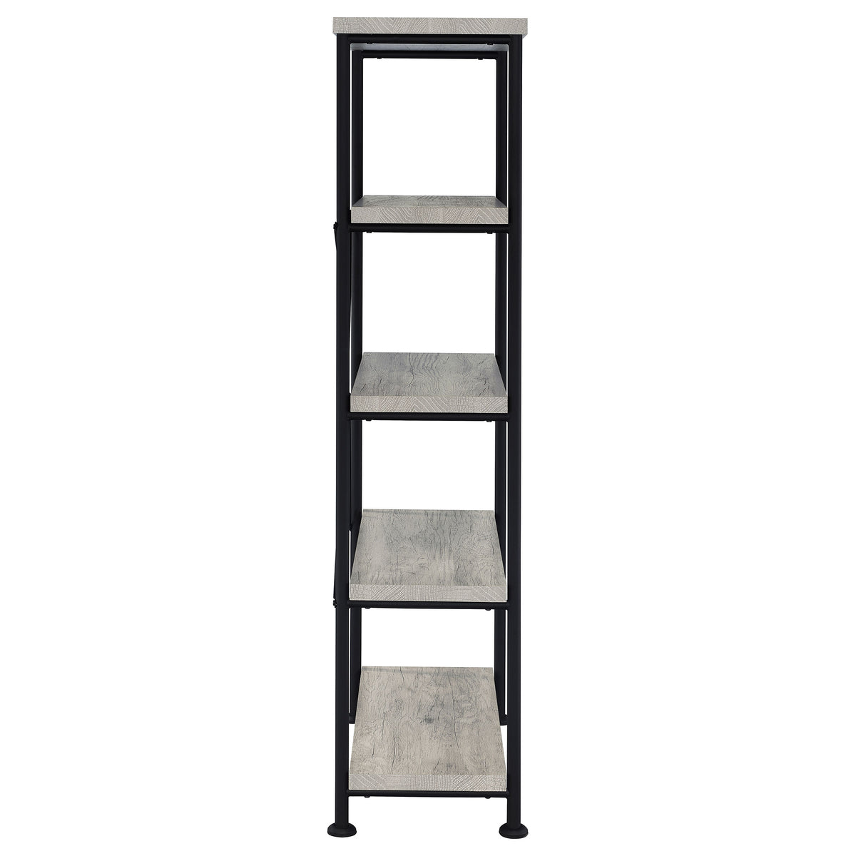 Analiese 63-inch 4-shelf Bookshelf - Grey Driftwood
