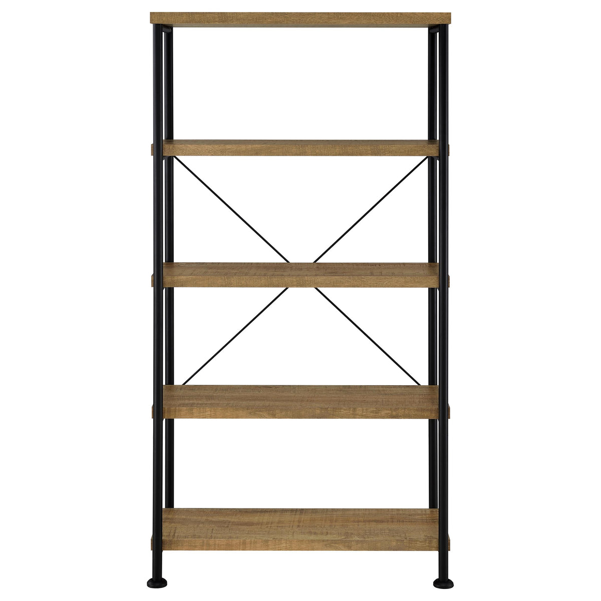Analiese 63-inch 4-shelf Bookshelf - Mango