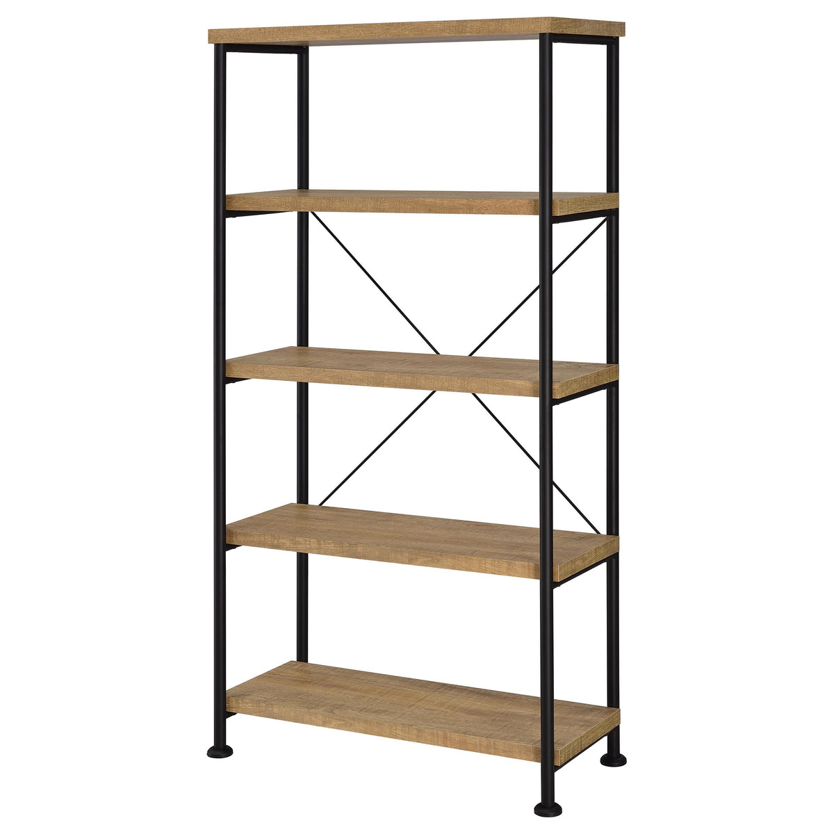 Analiese 63-inch 4-shelf Bookshelf - Mango