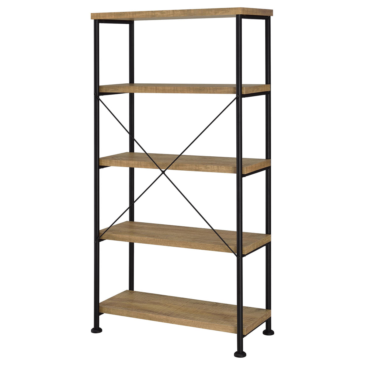Analiese 63-inch 4-shelf Bookshelf - Mango