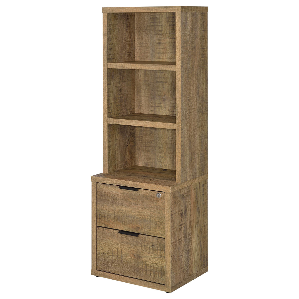 Westpark 3-piece Wall Unit Bookcase Set with USB - Mango