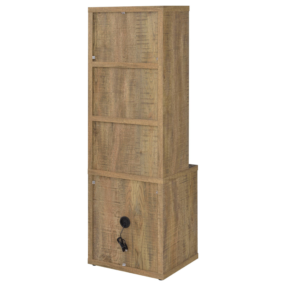 Westpark 3-piece Wall Unit Bookcase Set with USB - Mango