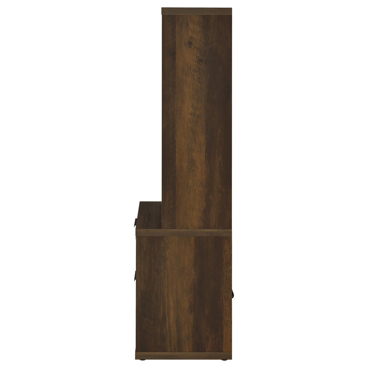 Westpark 3-piece Wall Unit Bookcase Set with USB - Dark Pine