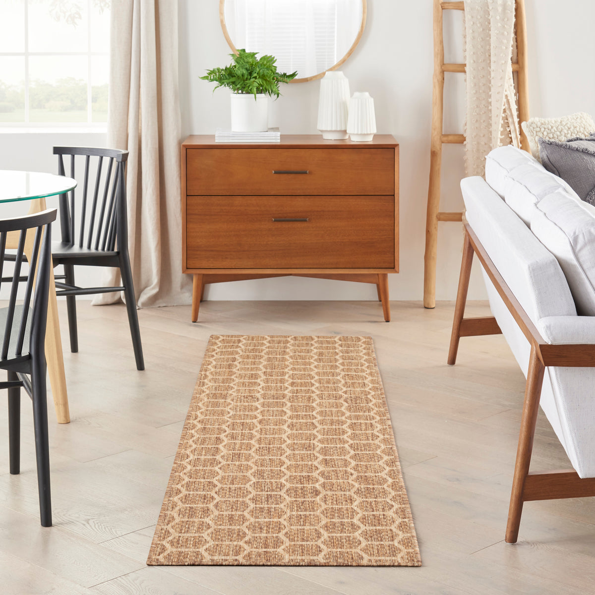 Twist Reversible TWS01 Natural Rug - room scene