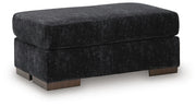 Whitmore Manor Ottoman Velvet Chenille