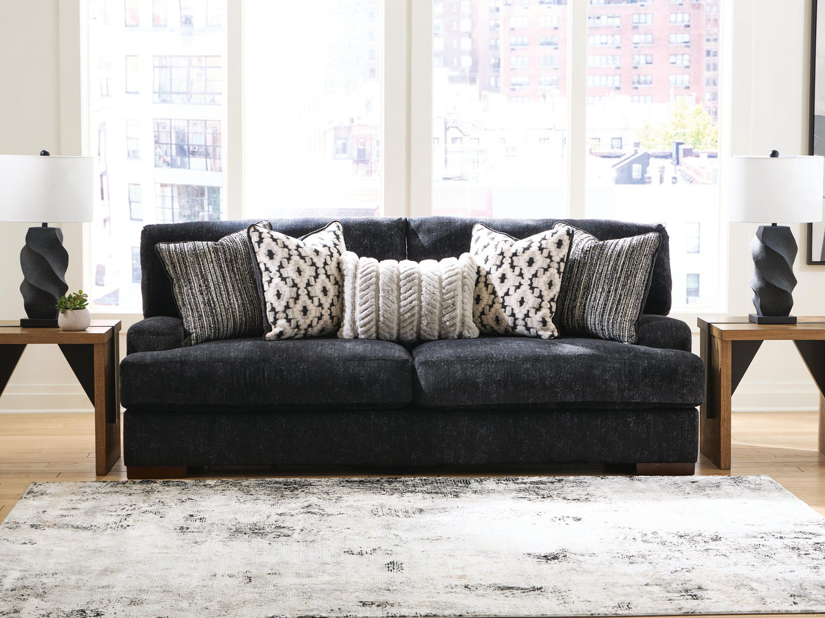 Whitmore Manor Sofa Velvet Chenille