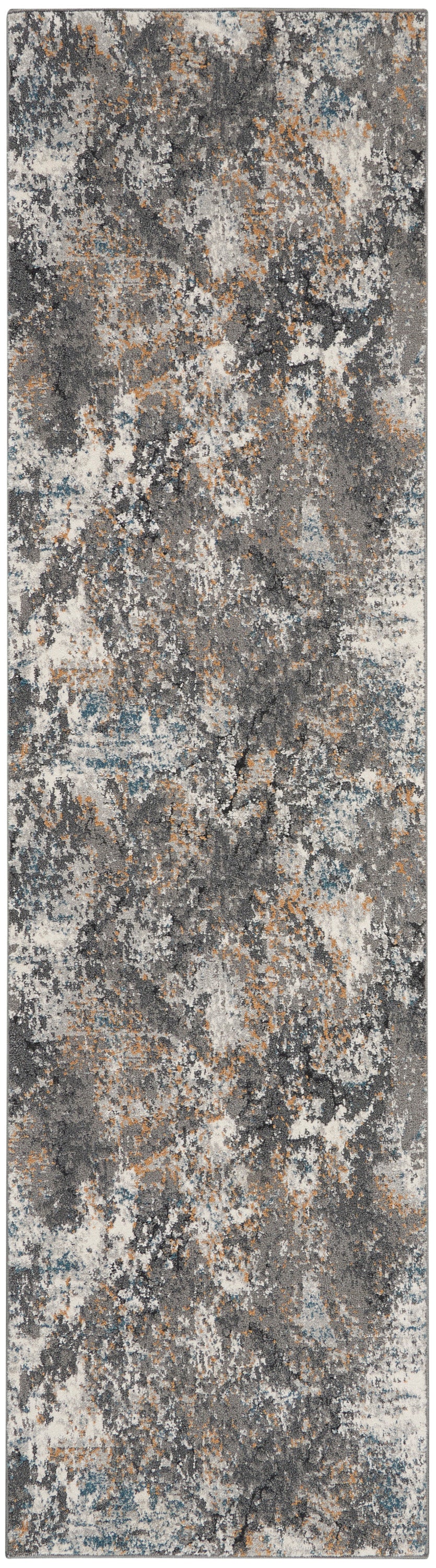 Tangra TNR01 Grey Multicolor Rug - Runner