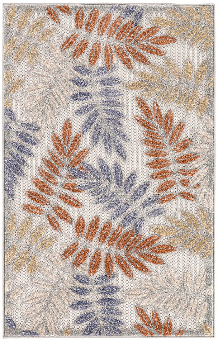 Aloha ALH18 Blue Mocha Rug - Rectangle