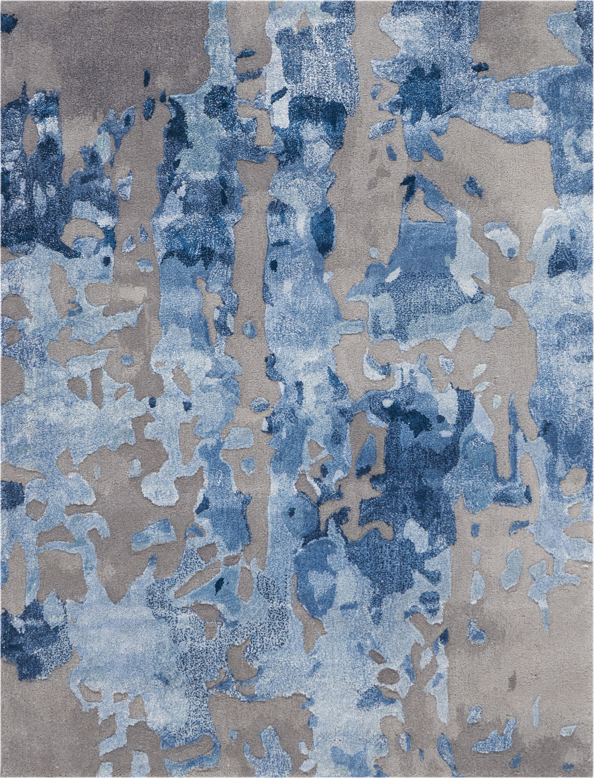 Prismatic PRS10 Blue Grey Rug - Rectangle