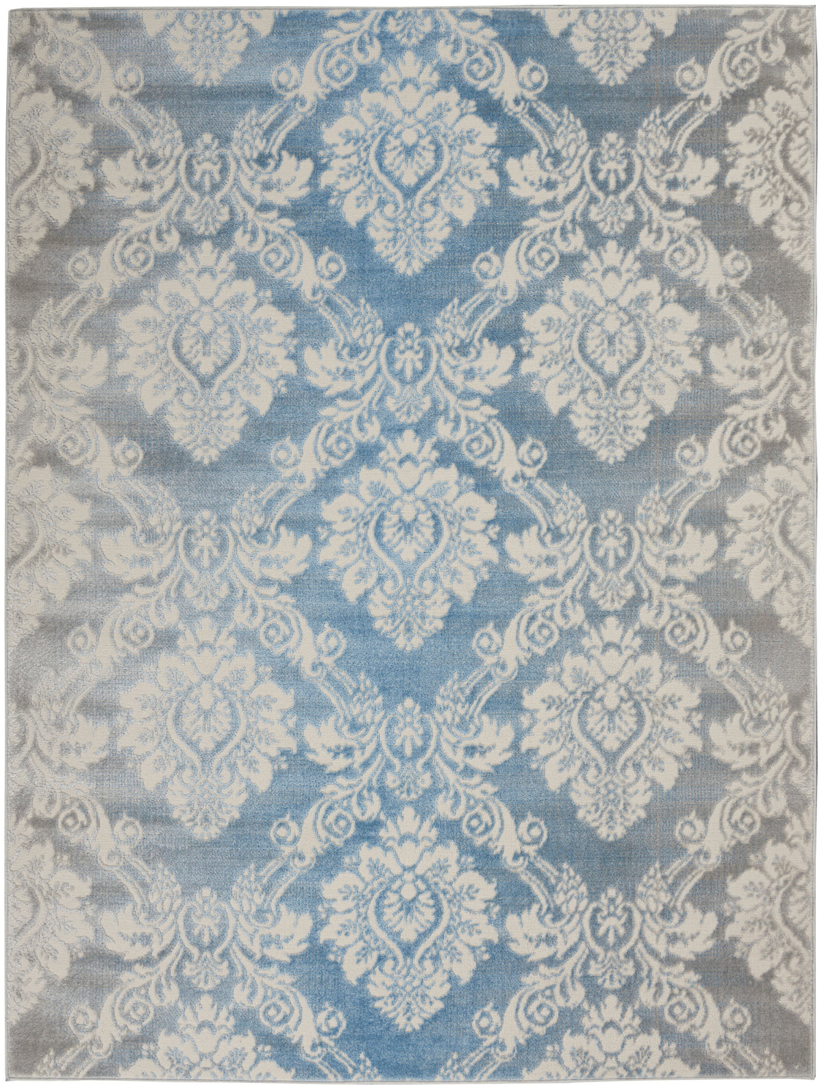 Elation ETN03 Ivory Blue Rug - Rectangle