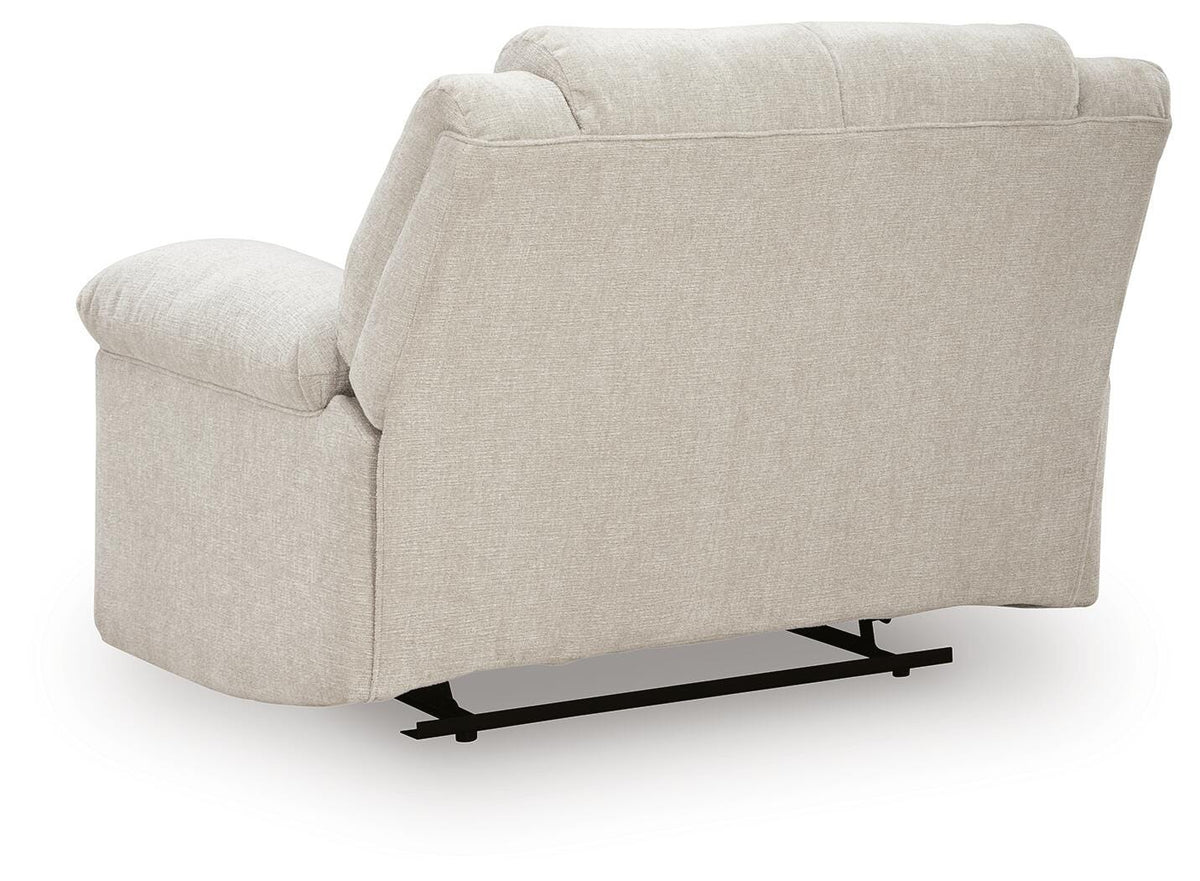 Orlen Zero Wall Wide Seat Recliner Chenille Next-Gen Nuvella™ Performance Fabric