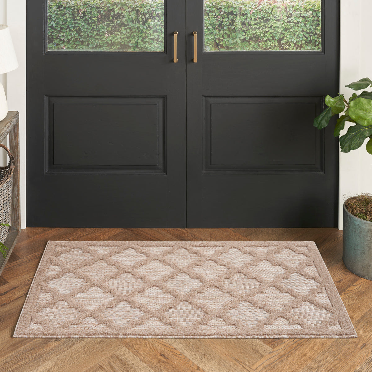 Easy Care NES01 Natural Beige Rug - room scene