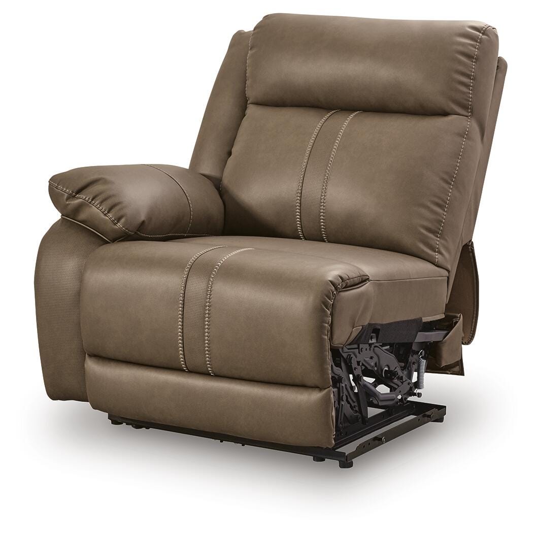 Max-Momentum LAF Zero Wall Power Recliner Faux Leather