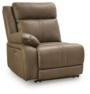 Max-Momentum LAF Zero Wall Power Recliner Faux Leather