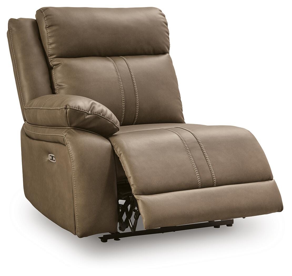Max-Momentum LAF Zero Wall Power Recliner Faux Leather