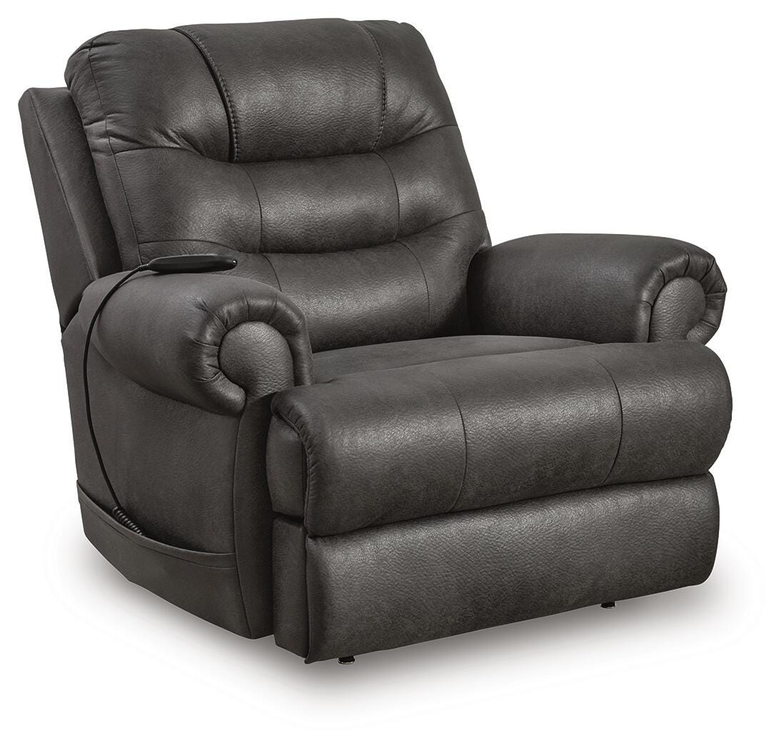 Revived and Restored Power Lift Recliner Faux Leather