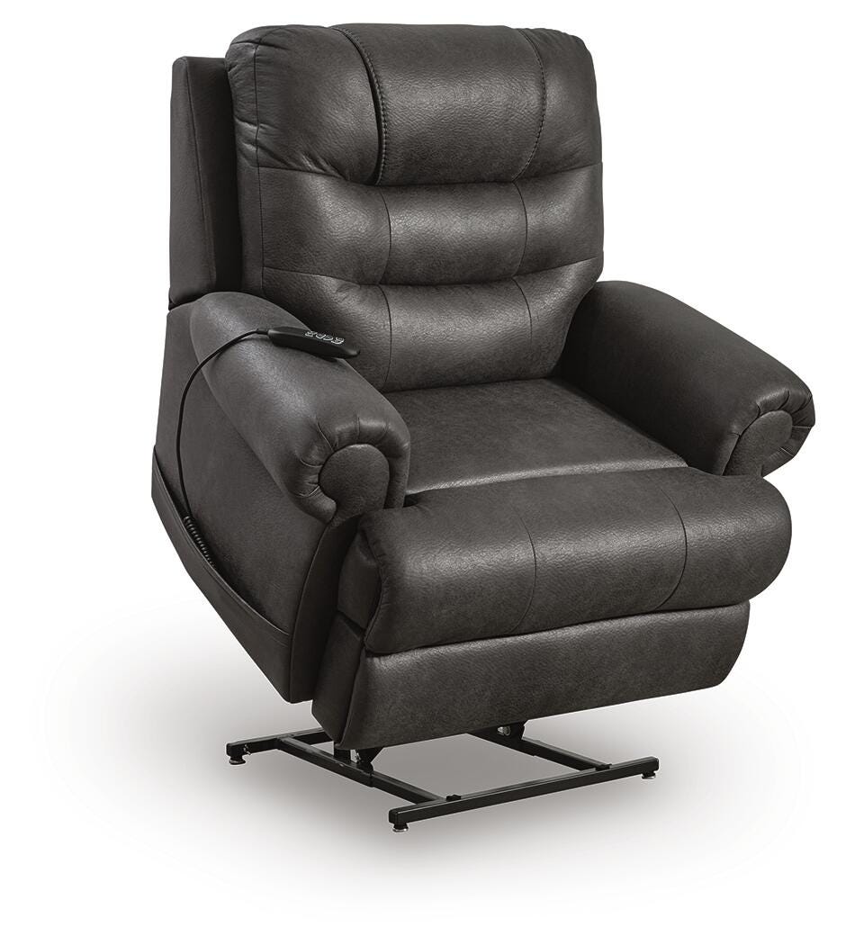 Revived and Restored Power Lift Recliner Faux Leather