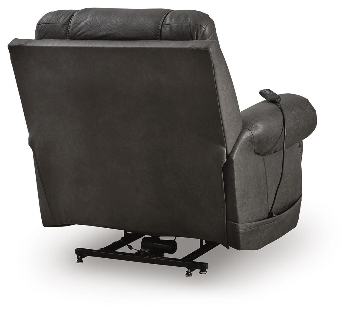 Revived and Restored Power Lift Recliner Faux Leather