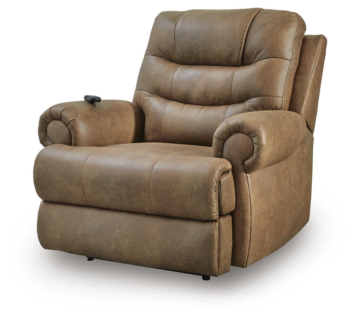 Revived and Restored Power Lift Recliner Faux Leather