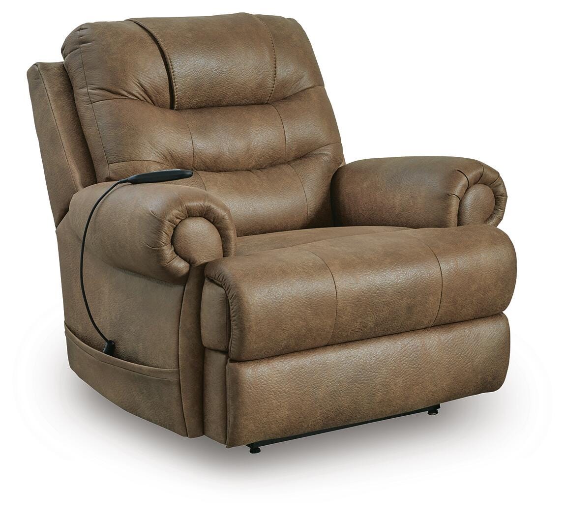 Revived and Restored Power Lift Recliner Faux Leather